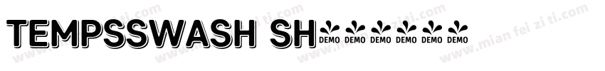 TempsSwash SH字体转换